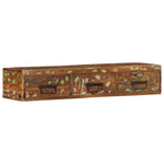Wall-mounted TV Cabinet 100x30x19 cm Solid Wood Reclaimed 4017465