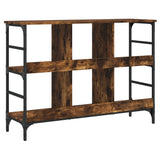 Sideboard Smoked Oak 102x32x73.5 cm Engineered Wood 837724