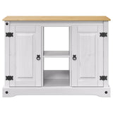 Aquarium Stand CORONA White and Brown 101.5 x 37 x 73 cm 300 kg 42034036