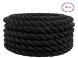 Rope Black 3.6 x 3.6 x 500 cm Cotton 42011832
