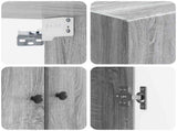 Wall-Mounted Cabinet Grey Sonoma 59 x 31 x 60 cm 899091