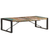Coffee Table 140x70x40 cm Solid Reclaimed Wood 321585