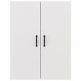 Hanging Cabinet White 69,5x34x90 cm Engineered Wood 812267