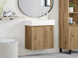 Bathroom Vanity Unit with Tap Artisan Oak 45.5 x 25.5 x 84 cm 889500