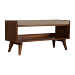 Mud Linen Nordic Storage Bench IN2108