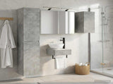 Bathroom Furniture Set 5 pcs Concrete Grey 3407250