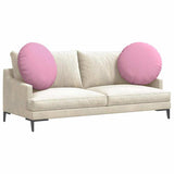 Seat Cushions 2 pcs Pink 80 x 29 cm Fabric 42014246