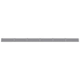 Raised Garden Bed Grey 600 x 40 x 24 cm cold-rolled steel 8006376