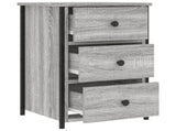 Bedside Cabinet Grey Sonoma 40x36x60 cm Engineered Wood 825999