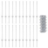 Fence and Post Silver 0.6 x 25 m Steel 3336302