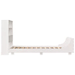 Bed Frame without Mattress White 90x200 cm Solid Wood Pine 3323699