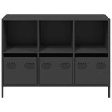 Sideboard Black 101.5x39x73.5 cm Cold-rolled Steel 851364