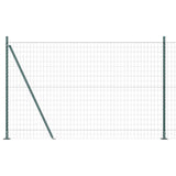 Welded Wire Fence with Concrete Base 10 x 1.4 m 3350814