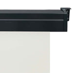 Balcony Side Awning 85x250 cm Cream 48407