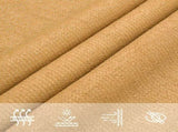 Sunshade Sail 160 g/m Rectangular Sand 2.5x5 m HDPE 4002038