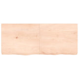 Bathroom Countertop 120x50x cm Untreated Solid Wood 3156046
