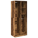 Wardrobe Old Wood 80x50x200 cm Engineered Wood 3307763