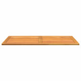 Table Top Oil Natural 120 x 70 x 2 cm Solid Acacia Wood 4108097