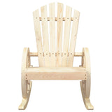 Rocking Adirondack Chairs 2 pcs Solid Wood Fir 3207119