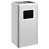 Ashtray Dustbin Hotel 45 L Stainless Steel 51092