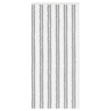 Insect Curtain Chenille Grey and White 100 x 220 cm 100% PP 42034458