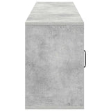 Electric Fireplace Concrete 155 x 30 x 44 cm Engineered wood 8021018
