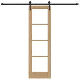 Sliding Door Manual ORKDAL Brown 61 x 198.5 cm Wood and metal 3332461