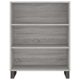 Shelf Cabinet Grey Sonoma 69.5x32.5x90 cm Engineered Wood 828394