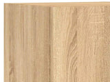 7 Piece TV Wall Cabinet Set with LED Lights Sonoma Oak 3216780