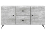 Sideboard Concrete Grey 89 x 34.5 x 60 cm Engineered Wood 895578