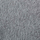 Shaggy Rug High Pile NAVARRA Light Grey 200x200 cm Polyester 4102922