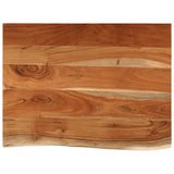 Bathroom Countertop 70x60x3.8 cm Rectangular Solid Wood Acacia 370307