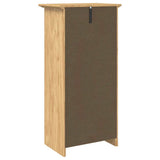 Bathroom Cabinet with Drawer BODO Honey Brown 44 x 30 x 90 cm 42023473