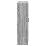 Book Cabinet Grey Sonoma 82.5x30.5x115 cm Engineered Wood 833787