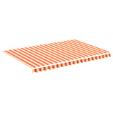 Replacement Fabric for Awning Yellow and Orange 4.5x3 m 312019