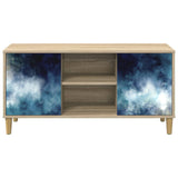 TV Cabinet RAALTE 102 x 33 x 50 cm Sonoma Engineered Wood 8007032