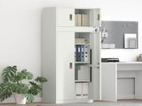 Storage Cabinet 2 pcs 60 x 40 x 180 cm Steel Lockable 3438704