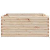 Garden Planter 110x110x46 cm Solid Wood Pine 3282434