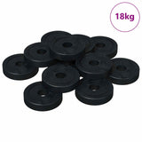 suitable for Flat Washer 36000 pcs Black 15 x 3 mm 864594