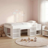 Kids'Bed Frame with Storage White 90 x 190 cm Engineered Wood 3422627