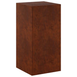 Plant Stand Rusty 40 x 40 x 80 cm Weathering Steel 8012556