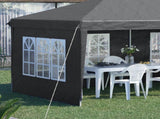 3 x 6m Pop-Up Gazebo, with Removable Walls - Grey T3398P317608