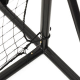 Football Rebounder Net Black 366x90x183 cm HDPE 93762