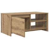 Coffee Table Artisan Oak 102 x 50 x 45 cm Engineered Wood 8017375