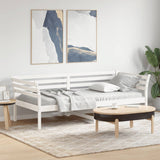Day Bed without Mattress White 90x200 cm Solid Wood Pine 842871