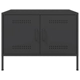 Coffee Table Black 68x50x50.5 cm Steel 843030