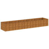 Garden Raised Bed 479x100x69 cm Corten Steel 152006