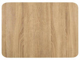 Bistro Table Light Brown 50x50 cm MDF 286427
