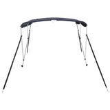 3-bow Bimini Top with Mesh Sidewalls 183xx137 cm 94843