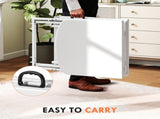 Portable Massage Table, 3 Section Adjustable Beauty Bed, Foldable Massage Bed with Face Hole, T3398P378893